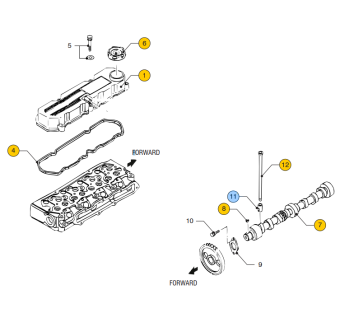 Vetus STM2591 - Tappet