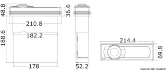 Osculati 29.548.90 - AQ-MP-5UBT Watertight Tuner