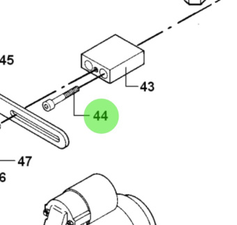 Bukh 501A2370 - Allen Screw for DV24RME, DV29RME, DV32, DV36, and DV48 Engines