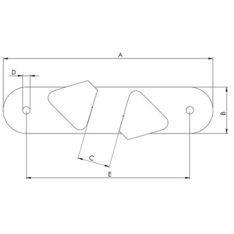 Bow Fairleads 200mm Per Pair