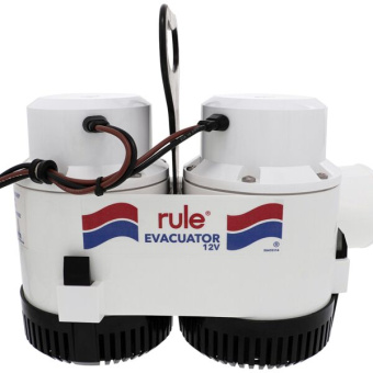 Rule 7700D - GPH Evacuator Pump - 12V