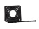 Talamex Swivel Seat Base With Lock Coated Black
