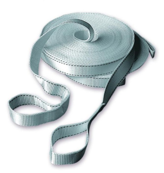 U-Rope Polyester Loop Tape 25 mm White, 2 pcs