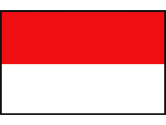 Marine Flag Red/White