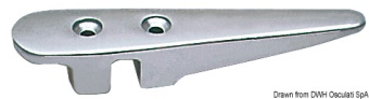Osculati 40.124.00 - Cleat with Clam Anodized Aluminium 160 mm
