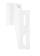 Minn Kota 1810366 - Raptor Jack Plate Adapter Bracket 2"–51mm Length, 4"–100mm Height, White, Left
