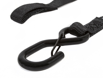 Speedstrap 25 mm Cam-Lock Kit, Tie-Down, S-Hooks and Loop, 300 cm, Black