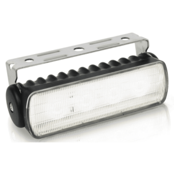 Hella Sea Hawk R LED 9-33V - Spreadlight, Warm White Light, Black Housing