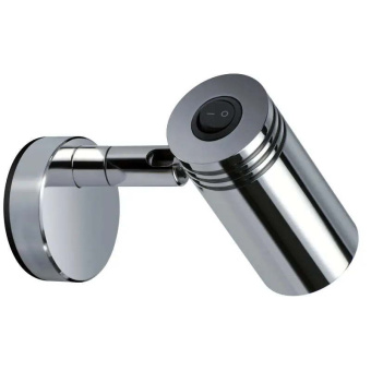Quick Jacob Chrome LED Warm Light IP40 10-30V Wall Light