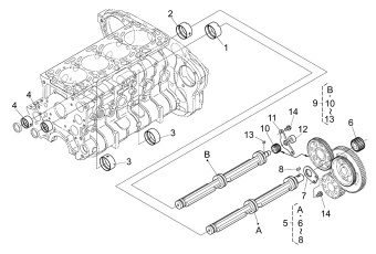 Nanni Diesel 970314854 - GEAR,BALANCER for N4.85 N4.100