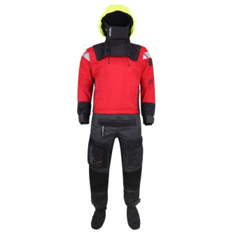 Plastimo 67938 - Typhoon Drysuit Max B Front Entry Black/Red LB