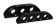 Kohlhoff lo13-26ao Loop Products Organizer Single Fairlead Add On Brick Aluminium 12 mm