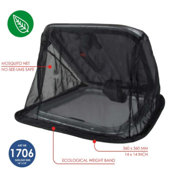 Waterline Design 1715 - Mosquito Net For Large Hatch, Throw Over