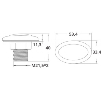 A.A.A. Courtesy Light 2 LED 12V