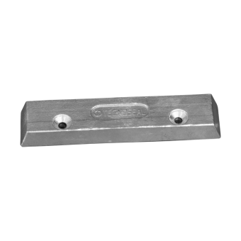 Tecnoseal Saipem Trim Tab Zinc Anode 175x39x19 mm – 2 Holes
