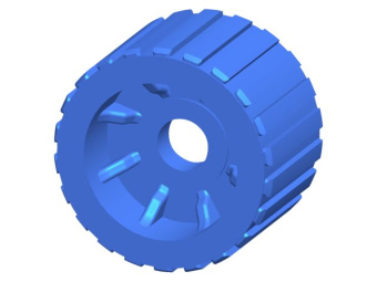 Talamex Wobble Roller PU L70mm Ø110mm Shaft 22.5mm