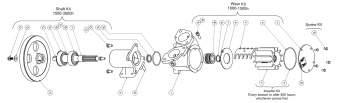 Johnson Pump 01-35833 - Shaft for F9B Pump
