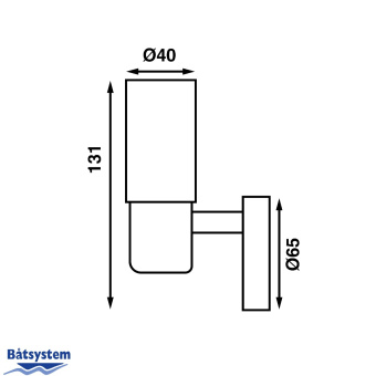 Båtsystem LW1USB - Leia LW1 USB, LED, 12V–3W