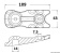 Osculati 43.424.51 - Anodo Alluminio Trim Mercury 350 Pro