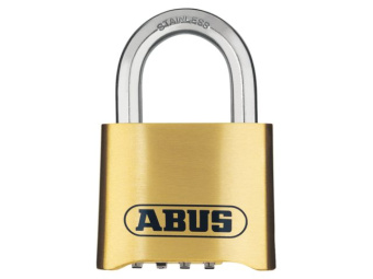 ABUS 180IB/50 - Combination Lock Brass 50mm