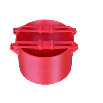 Humminbird TFA Protective Cover For Mega 360° Transducer, Red
