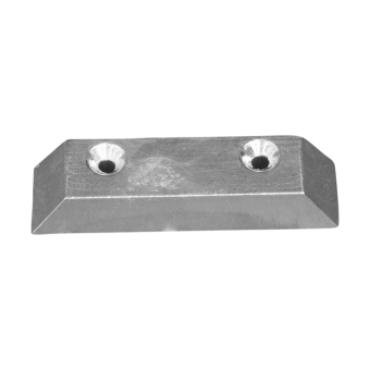 Tecnoseal Saipem Trim Tab Zinc Anode 118x34x20 mm – 2 Holes