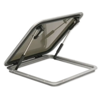 Pompanette N1094-10AX - A&P Series Low Profile Rectangle Extruded Aluminum Hatch