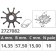 Finnord Force 2T 25-35 HP Impeller