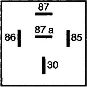 Hella Relay 12V 20/40A Switch