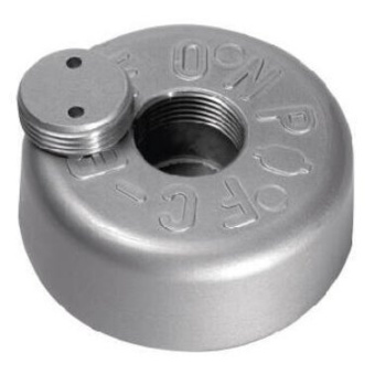 Plastimo 420907 - Zinc Anode For Transom - 4.5 kg D.135 H.47