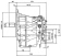 Technodrive Hydraulic Marine Gearbox TM345, R=1,54:1