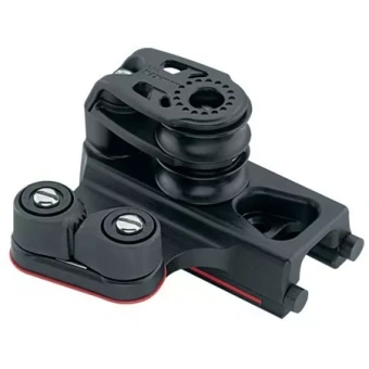 Harken 2743 - 22mm End Control Double Sheave, Cam Cleat (2 pcs)