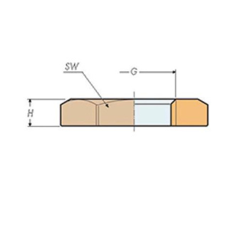 Guidi Flange Nut 1 1/2"