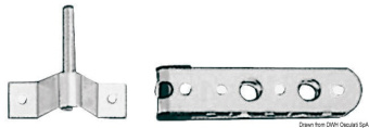 Osculati 59.127.51 - Rudder Fitting 35 mm