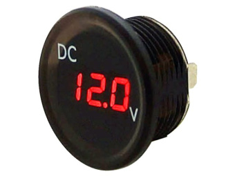 Talamex Digital Voltmeter 2.5-30V With Thread Connection