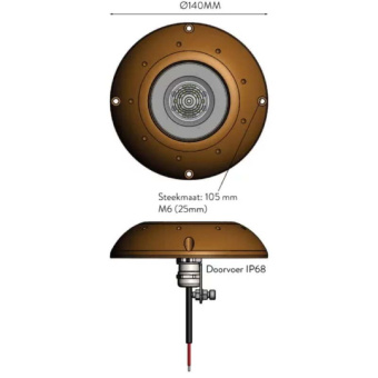 Bluefin LED Orca Underwater Light O20 24V RGB 12000 LM