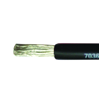 Max Power 312948 - Marine Cable, Tinned, 10x0,5mm², Black