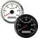 Hollex RPM/Hour Meter White/Stainless Steel 9-32V 0-3000 RPM