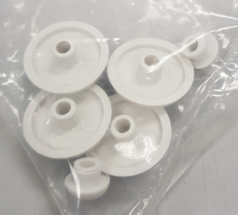 Tecma T-946 - Plastic Lid Plugs for Toilets