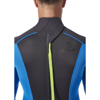 Plastimo P203217 - Essential 3/2mm Neoprene Wetsuit - Men's Blue/Graphite Size L