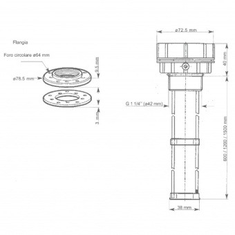 VDO Adjustable Capacitive Sensor Black Water 600-1200 mm