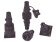W.D Socket Surface-Mounted 9 Pole