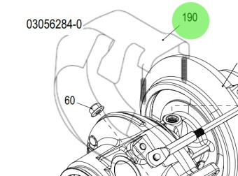 Steyr 2179197-0 - Turbocharger Heat Protection for 6-Cylinder Marine Engines