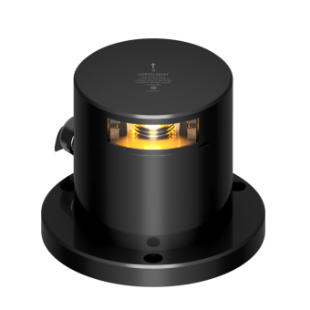 Lopolight 201-013-PRO-I - Navigation Light 2NM 135° Yellow, Towing, Ice-Class, Black Anodized