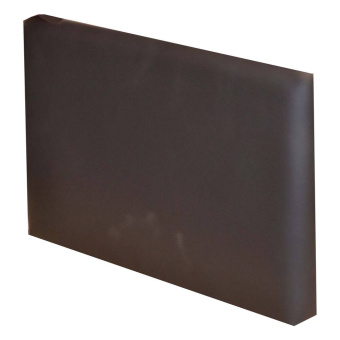 Back (Fixed Mounting) For Tip Up Seat Synthetic Leather Black