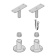 Plastimo 67886 - Magma Stowable Pedestal