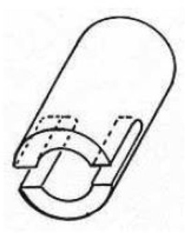 CEF Impeller ø11xø36,5x18,1mm - 6 Blades
