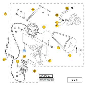 Vetus STM9863 - Engine Wiring M4.15 - M4.17