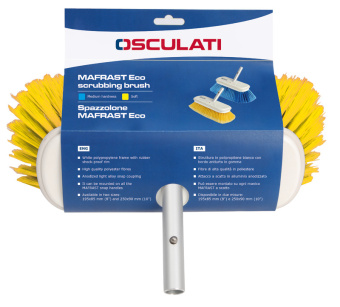 Osculati 36.635.03 - Mafrast Eco Soft Yellow Scrubber 250 x 90 mm