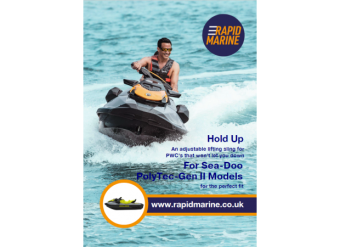 Rapid Marine RMJ121 - Jetski Lifting Sling Kit for 2020 GTI Hull Models (Polytec-Gen II With Lift Height Restrictions)